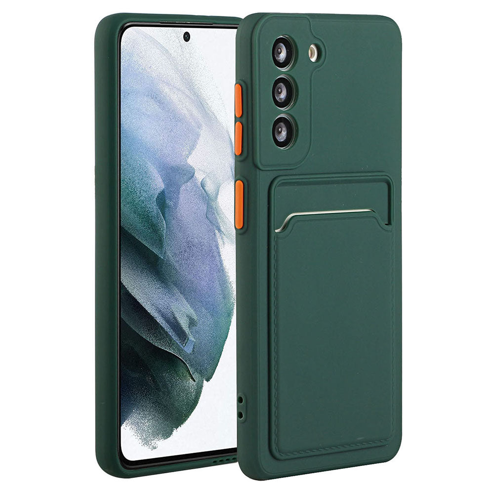 For Samsung Galaxy S23 Anti-drop Phone Case Soft TPU Protective Cover with Card Holder For Samsung Galaxy S23 Anti-drop Phone Case Soft TPU Protective Cover with Card Holder